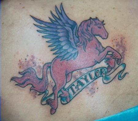 Tattoos - Taylor's Pegasus - 85867